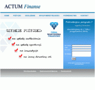 Forum i opinie o actum-finanse.pl