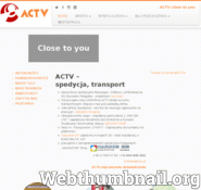 Forum i opinie o actv.com.pl