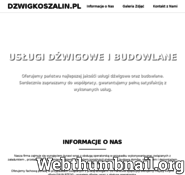 Forum i opinie o dzwigkoszalin.pl