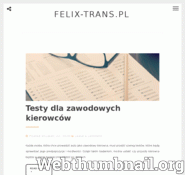 Forum i opinie o felix-trans.pl
