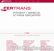 Forum i opinie o fertrans.pl