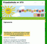 Przedszkole273.waw.pl