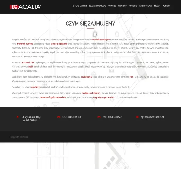 Forum i opinie o acalta.com.pl