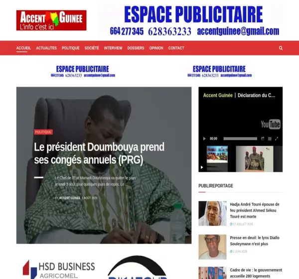 Forum i opinie o accentguinee.com