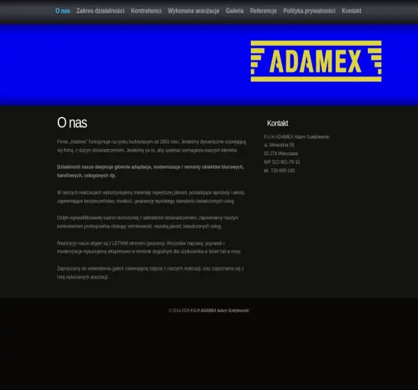 Forum i opinie o adamexbiuro.pl