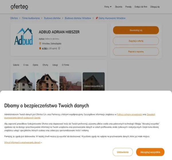 Forum i opinie o adbud.oferteo.pl