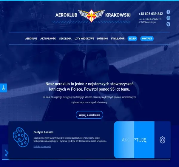 Forum i opinie o aeroklubkrakowski.pl