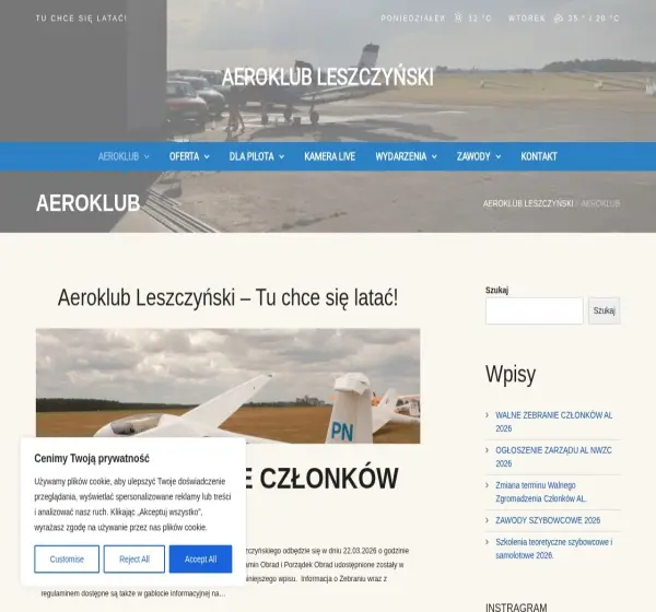 Forum i opinie o aeroleszno.pl