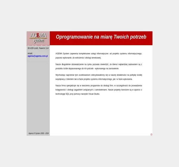 Forum i opinie o agema.com.pl