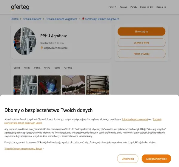 Forum i opinie o agrohose.oferteo.pl