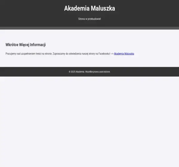 Forum i opinie o akademia-maluszka.pl