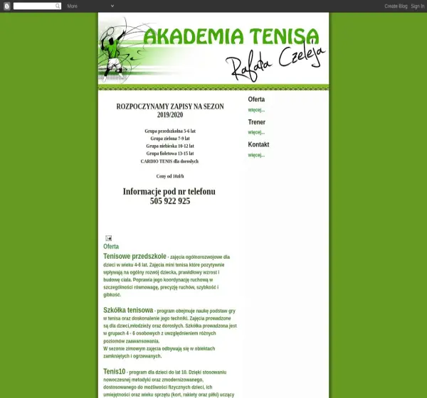 Forum i opinie o akademiatenisa.blogspot.com