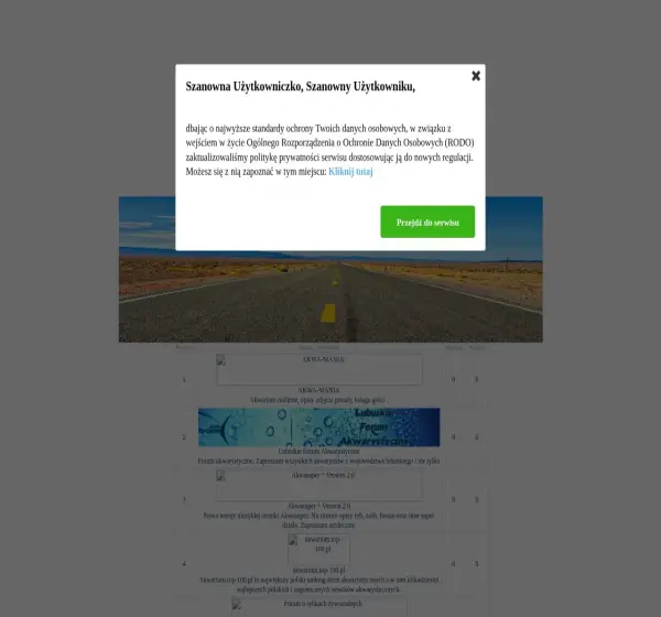 Forum i opinie o akwarystyka.najlepsze.net