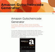 Forum i opinie o amazongutscheincodegenerator.wordpress.com