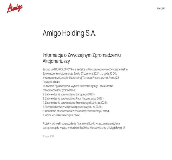 Forum i opinie o amigo.jgora.pl