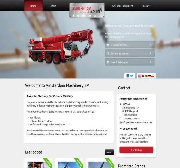 Forum i opinie o amsterdam-machinery.com
