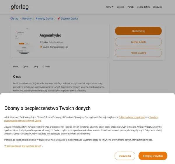 Forum i opinie o angmarhydro.oferteo.pl