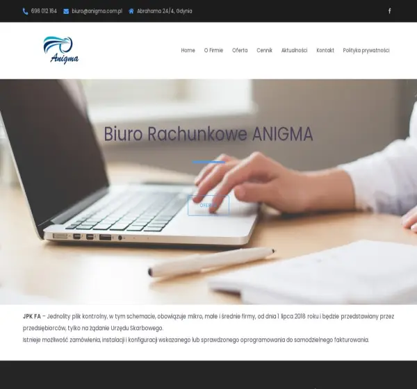 Forum i opinie o anigma.com.pl