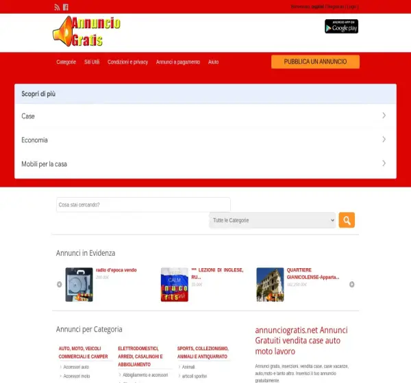 Forum i opinie o annunciogratis.net