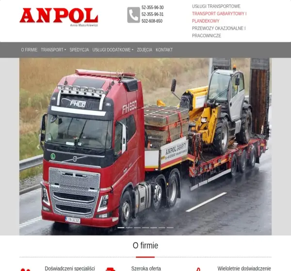 Forum i opinie o anpol-transport.pl