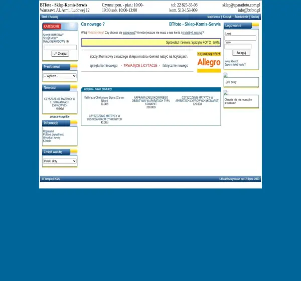 Forum i opinie o aparatfoto.com.pl