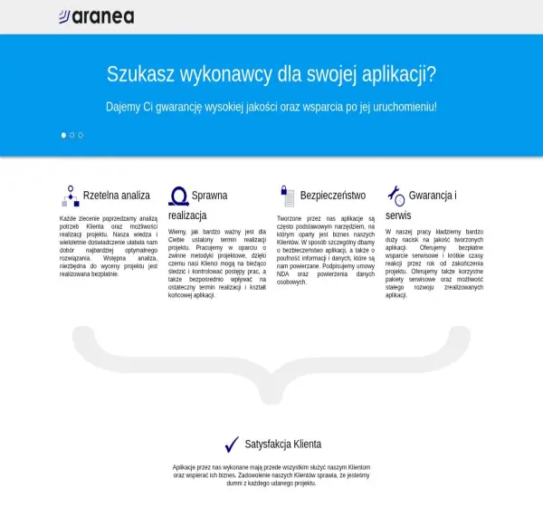 Forum i opinie o aranea.pl