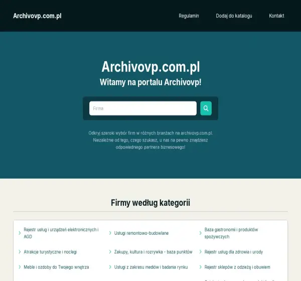 Forum i opinie o archivovp.com.pl