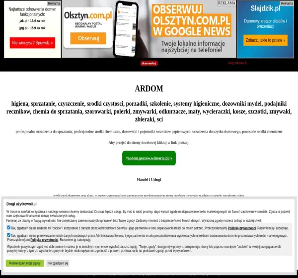 Forum i opinie o ardom.gorzow.prv.pl