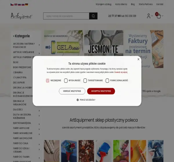 Forum i opinie o artequipment.pl