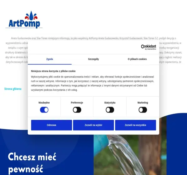 Forum i opinie o artpomp.pl