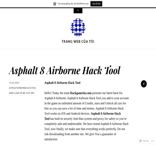 Forum i opinie o asphaltairbornehacktool.wordpress.com