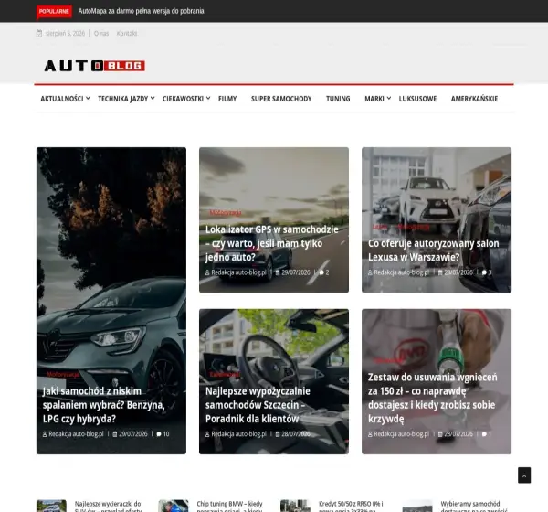 Forum i opinie o auto-blog.pl