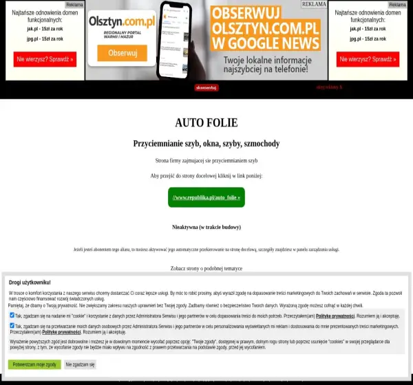 Forum i opinie o auto-folie.prv.pl