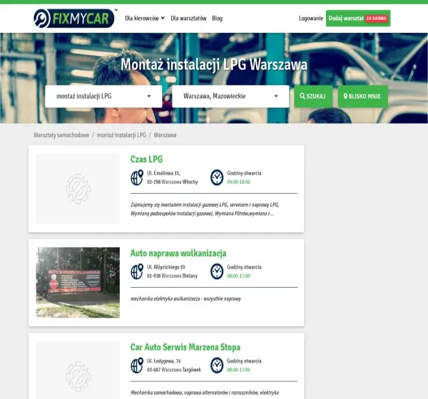 Forum i opinie o autogazwarszawa.pl