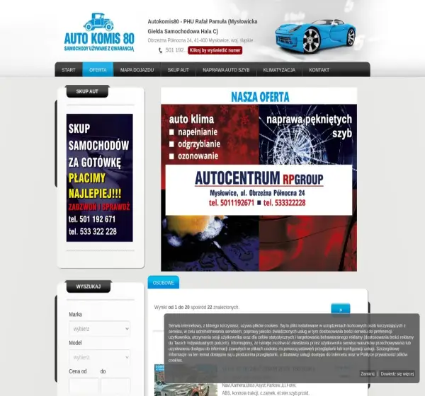 Forum i opinie o autokomis80.auto.com.pl