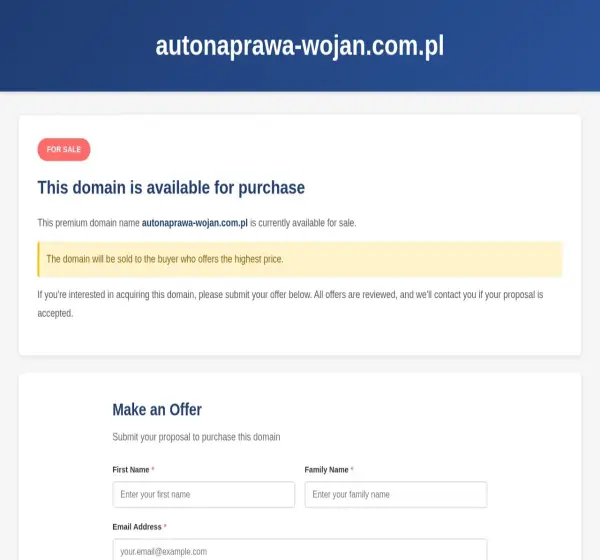 Forum i opinie o autonaprawa-wojan.com.pl