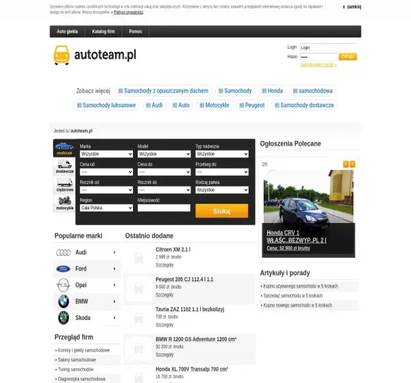 Forum i opinie o autoteam.pl