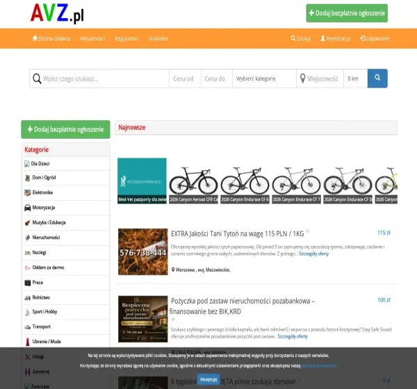 Forum i opinie o avz.pl