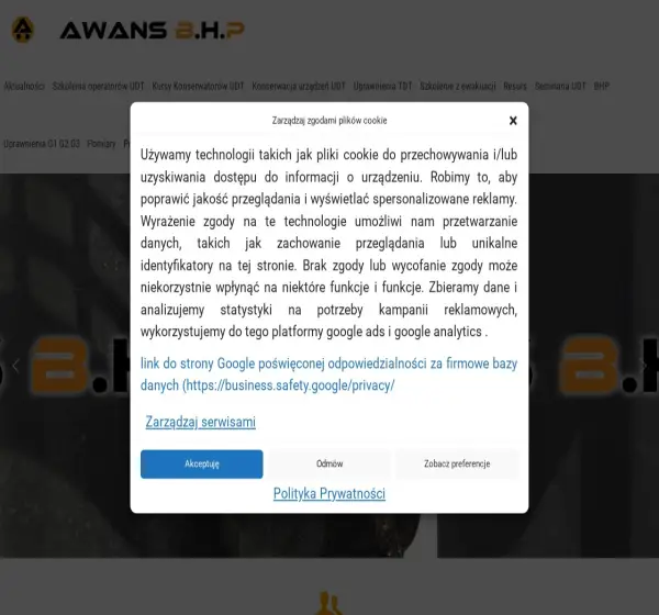 Forum i opinie o awans-bhp.com