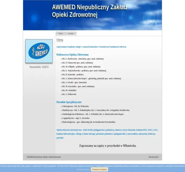 Forum i opinie o awemed.info-net.com.pl