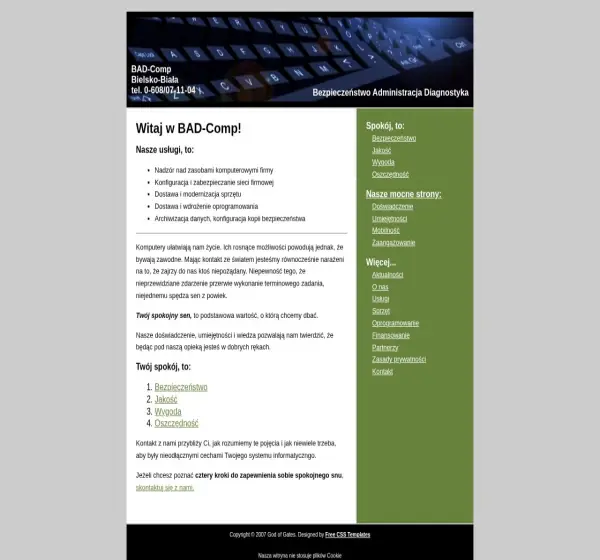 Forum i opinie o badcomp.pl