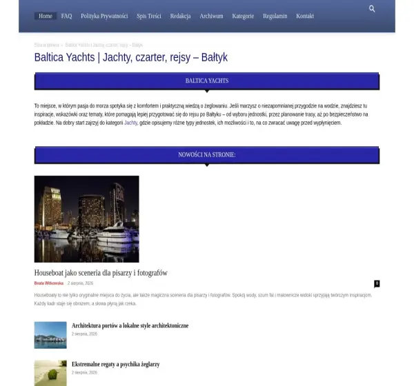 Forum i opinie o balticayachts.pl