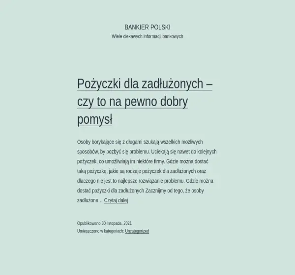 Forum i opinie o bankierpolski.eu
