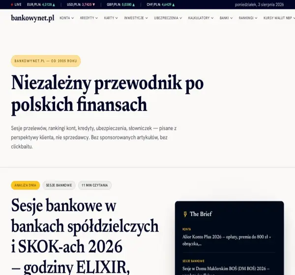 Forum i opinie o bankowynet.pl