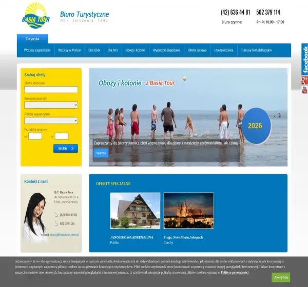 Forum i opinie o basiatour.com.pl