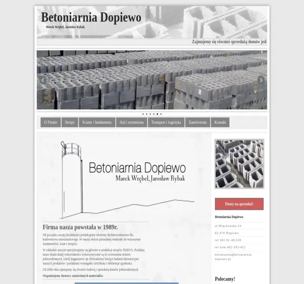Forum i opinie o betoniarnia-dopiewo.pl