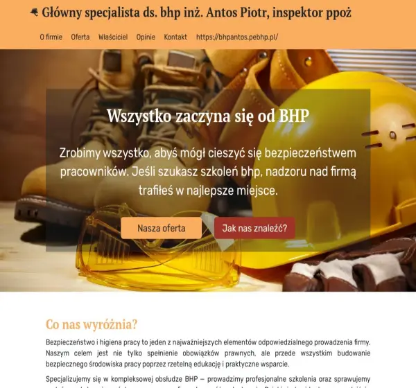 Forum i opinie o bhpantos.pl