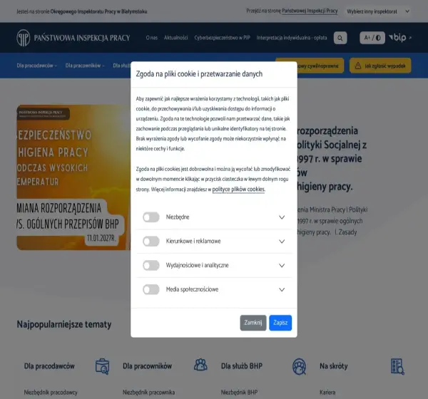 Forum i opinie o bialystok.pip.gov.pl