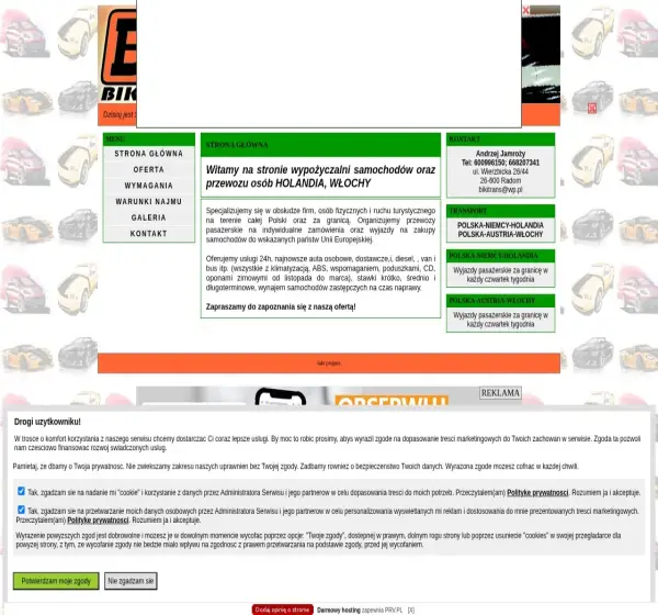 Forum i opinie o bikitrans.prv.pl