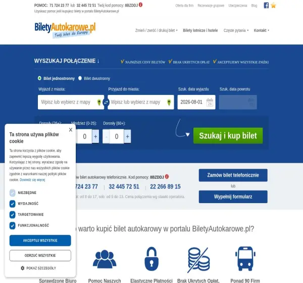 Forum i opinie o biletyautokarowe.pl